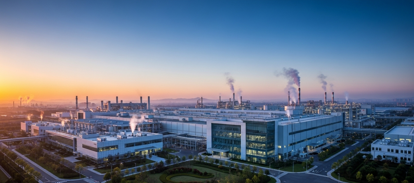 Global manufacturing company - created with Google AI Studio